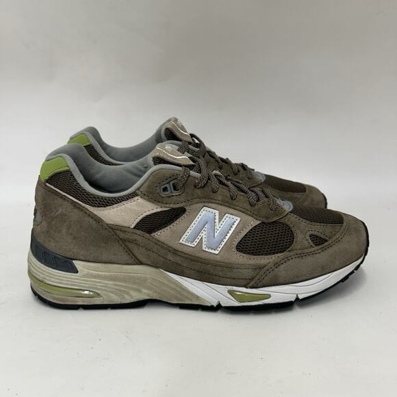 New Balance 991 Made In England “Olive Brown Tan” M991OLB main image 7